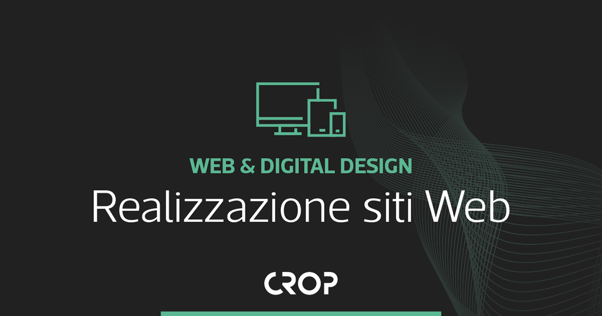Realizzazione siti web | CROP Studio